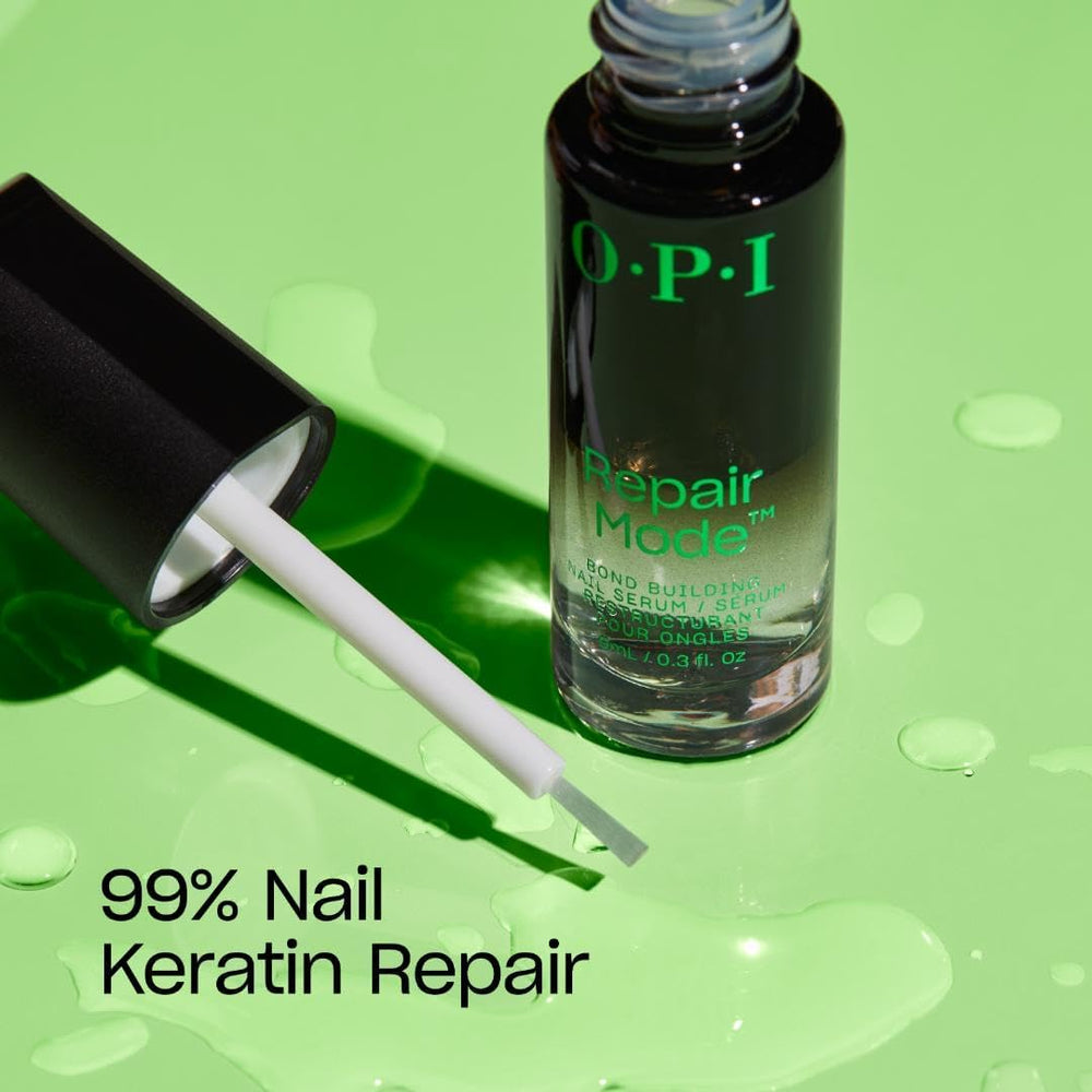 OPI Repair Mode Serum textura cremosa para una aplicación suave y uniforme.