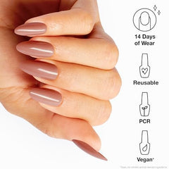 OPI xPRESS/ON El Mat-Adoring You aplicacion rapida y segura para uñas impecables