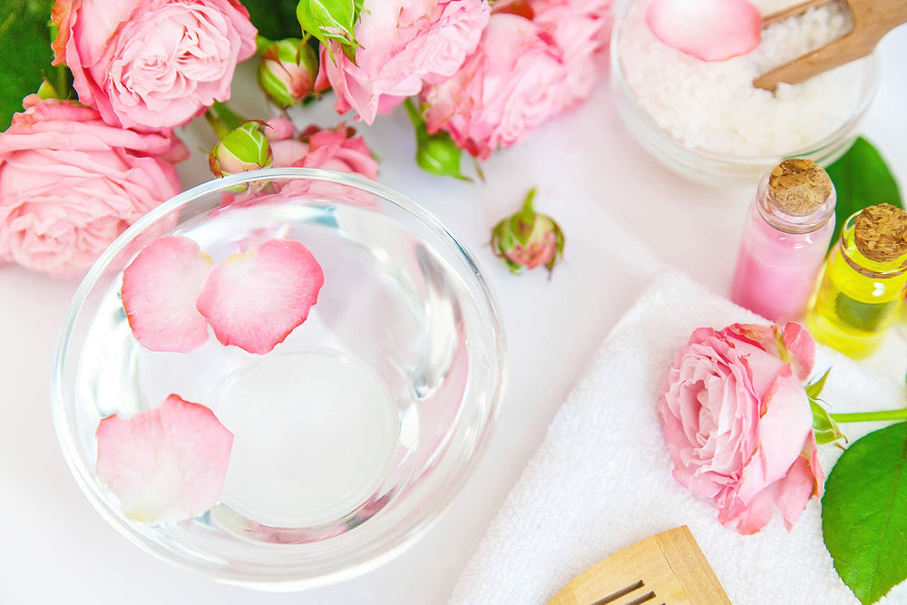 OPO equilibra el pH de la piel con rosa