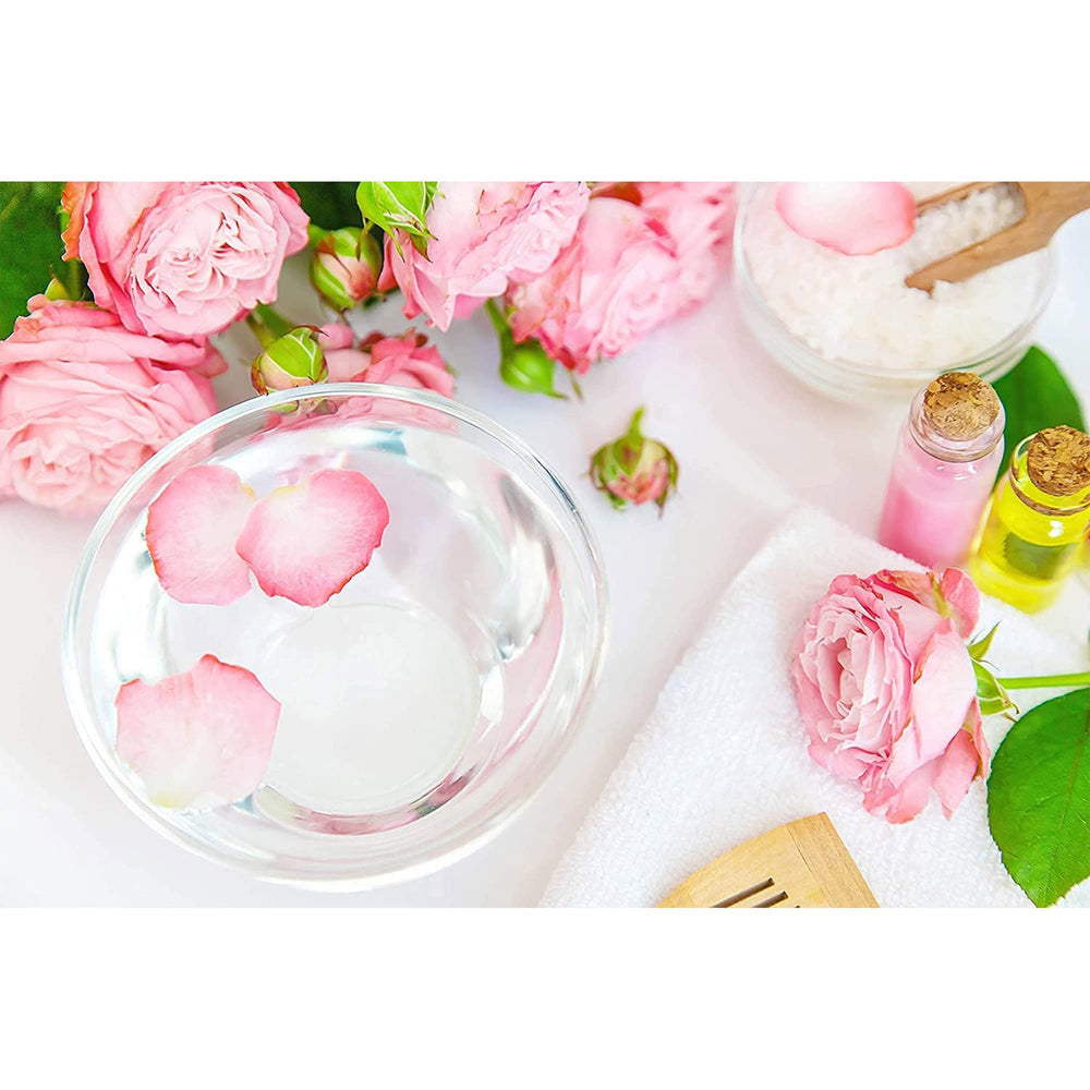OPO hidrosol rosa aroma suave para relajación.