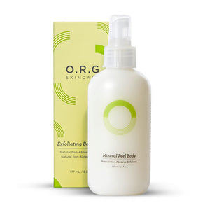 O.R.G. Skincare exfoliante gel corporal, textura suave para piel más suave