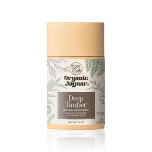 Desodorante sin aluminio Organic Jaguar frasco de 2 onzas para uso diario