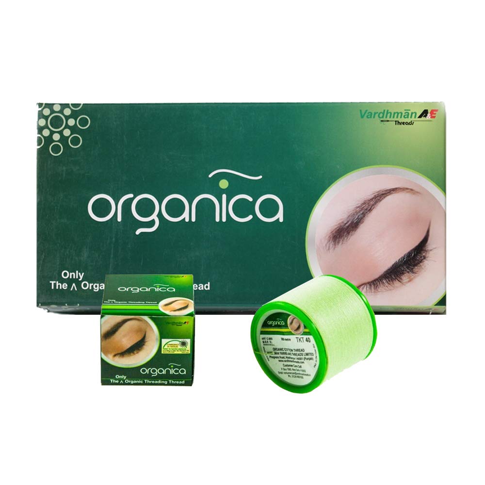 Hilo Organica para cejas con textura suave para depilación cómoda y limpia
