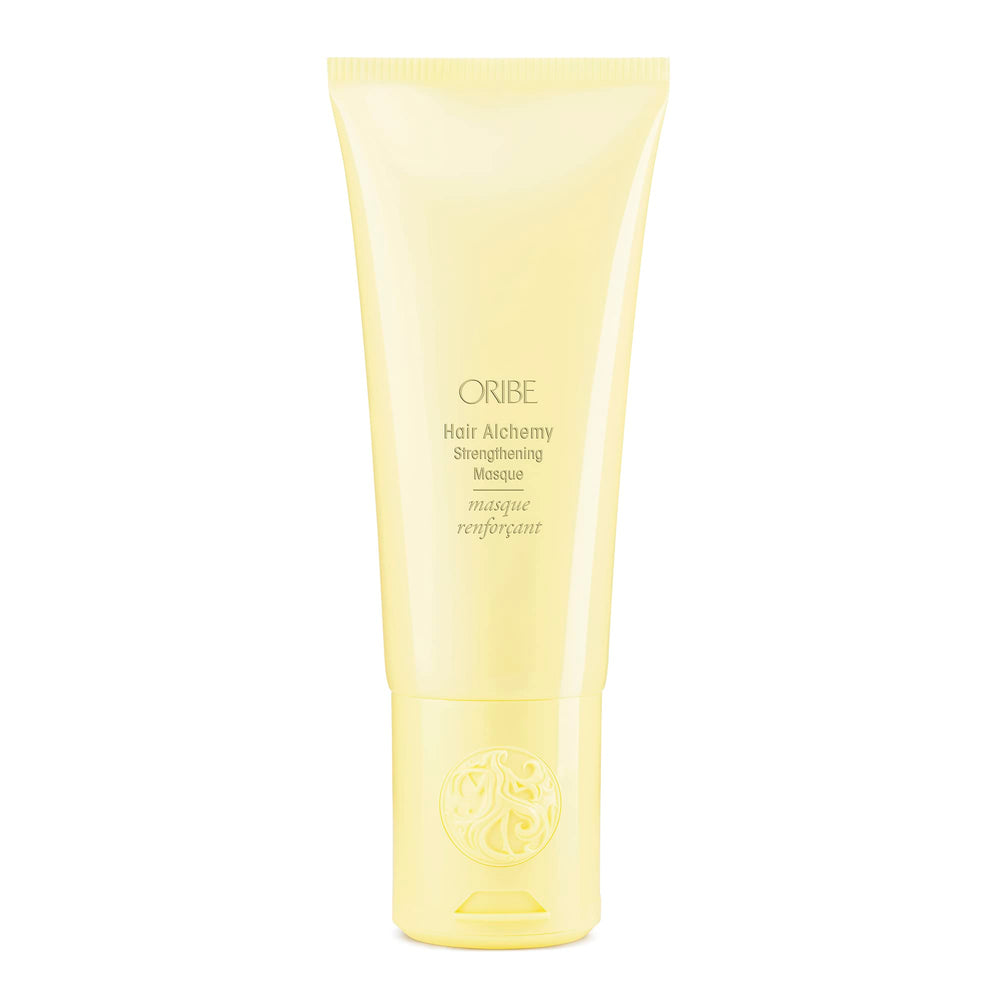 Oribe Alquimia: botella principal para cuidado capilar suave y fortalecedor.