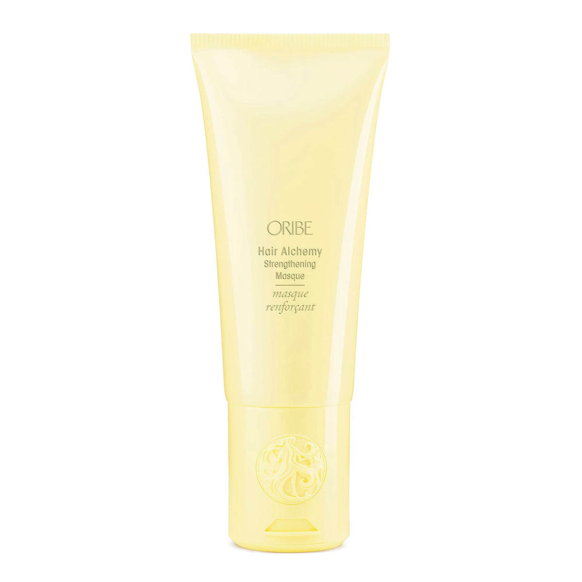 Oribe Alquimia: botella principal para cuidado capilar suave y fortalecedor.