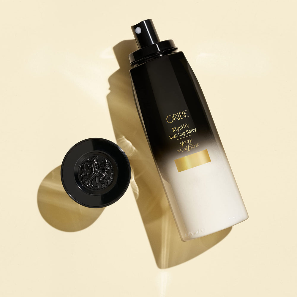 ORIBE Mystify Restyling Spray, aplicación en cabello, reactiva estilo y facilita el reestilo