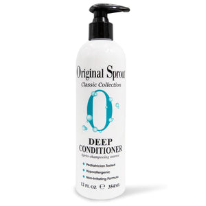 Original Sprout Acondicionador profundo para todo tipo de cabello, botella de 12 onzas, nutre y suaviza el cabello.