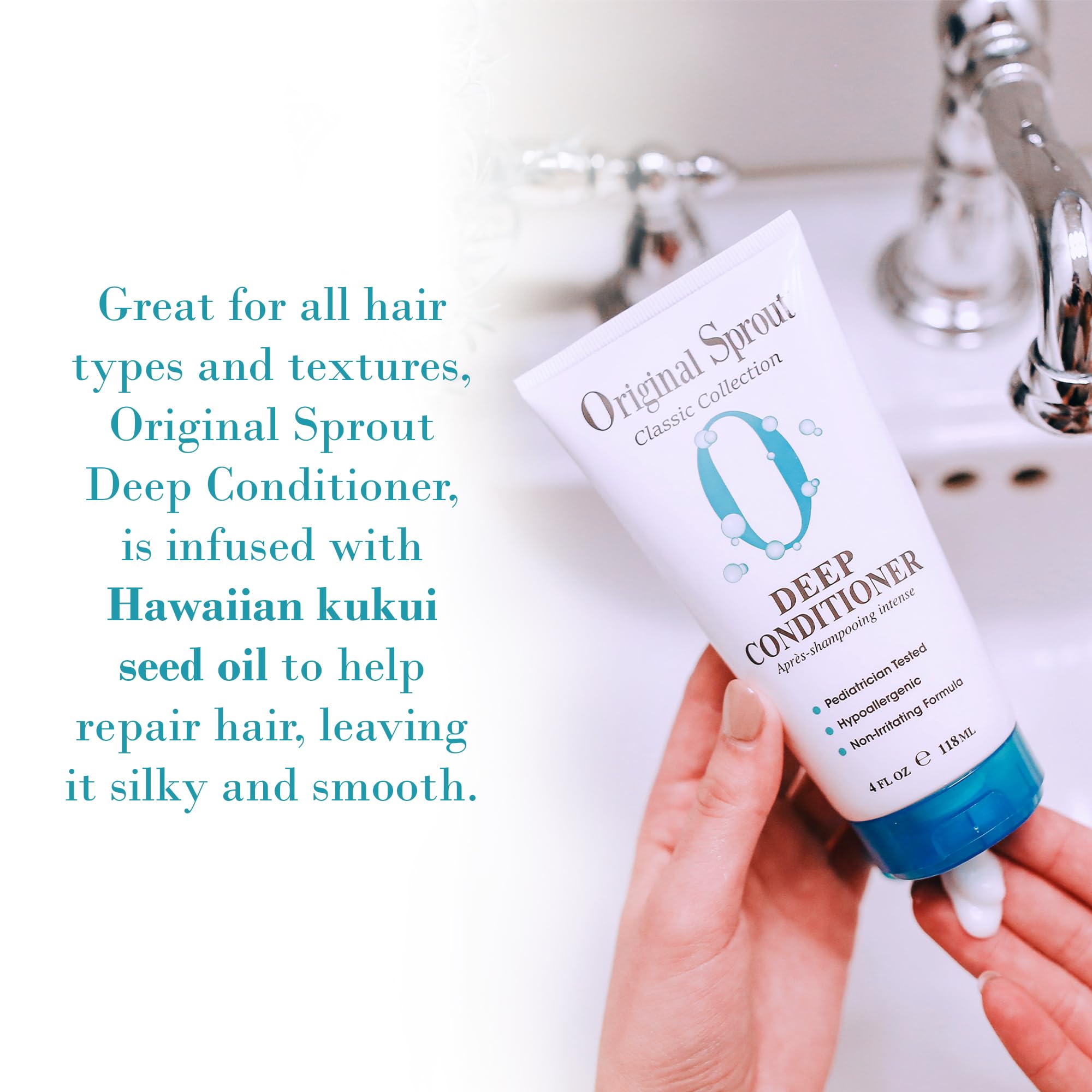 Calendula pepino arnica en Original Sprout Deep Conditioner para calmar y cuidar