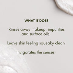 Origins limpiador con menta, aroma vigorizante para sensaciones frescas.