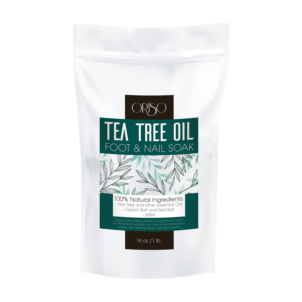 ORISO baño de pies con árbol de tea y lavanda para relajación