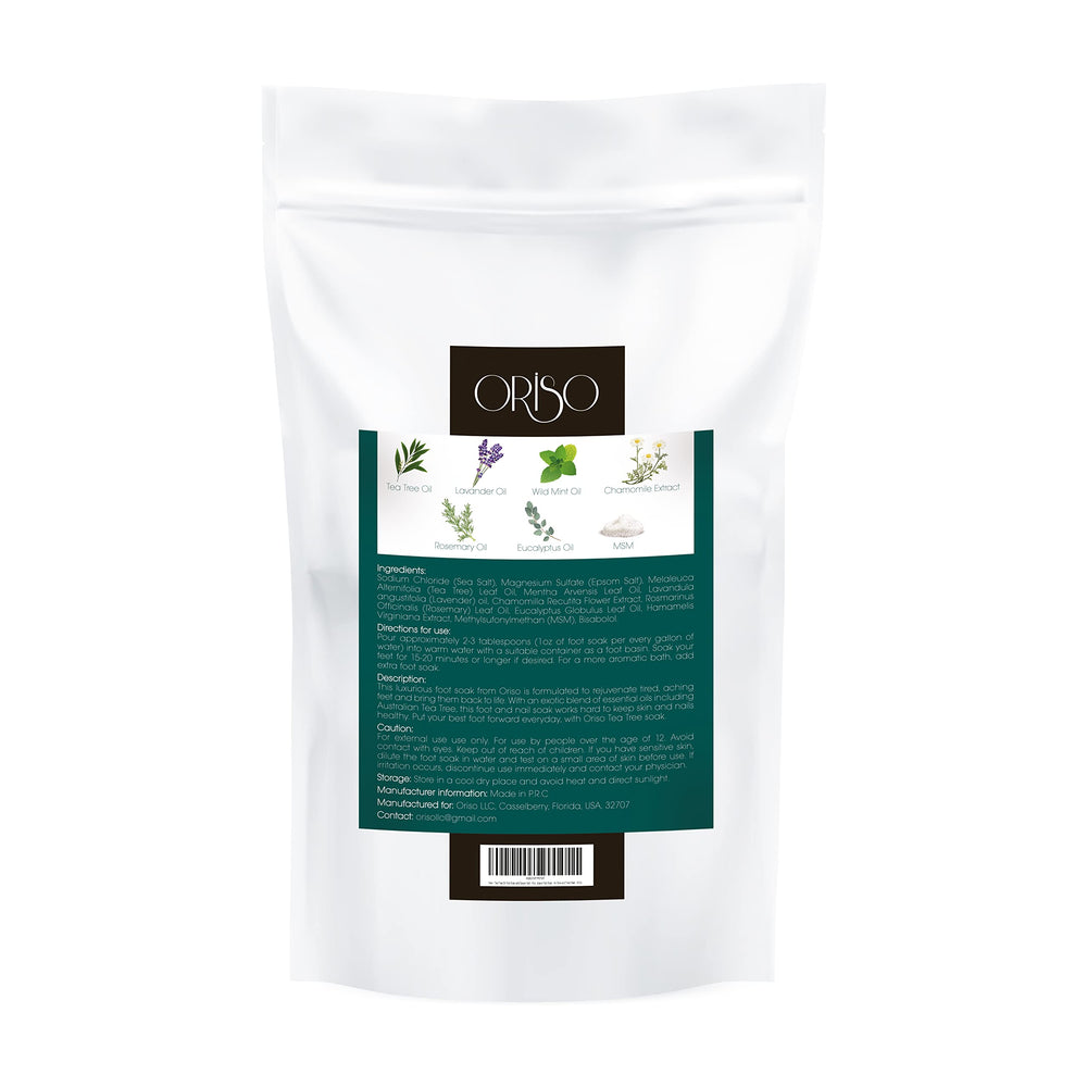 ORISO sales epsom para pies con lavanda, alivio suave