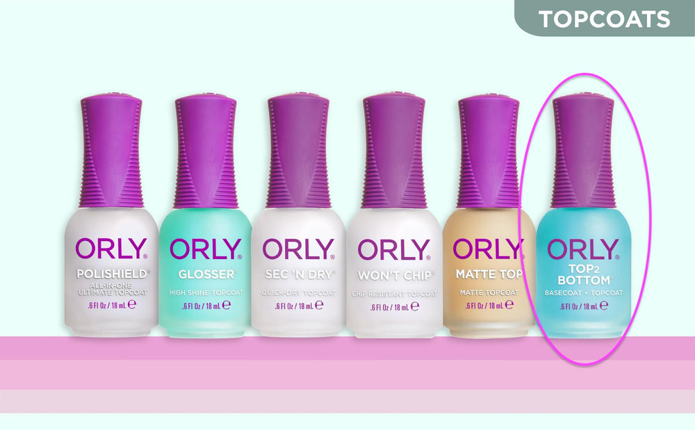 Orly Capa Base: cobertura vibrante para uñas definidas y color intenso