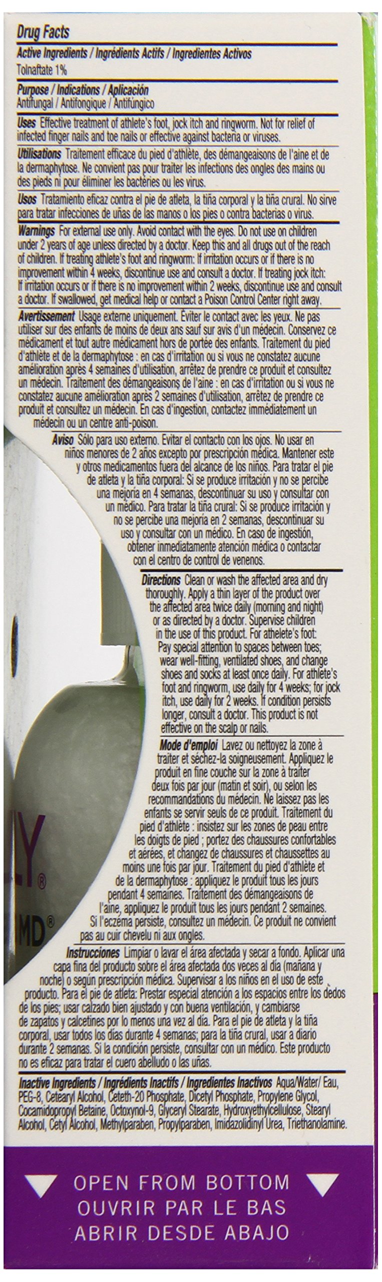 Orly Fungus MD aplicación con difusor para cobertura suave.