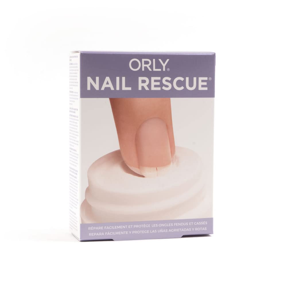 Orly Nail Rescue Kit: pegamento de uñas con brocha para fijar uñas de forma rápida y duradera