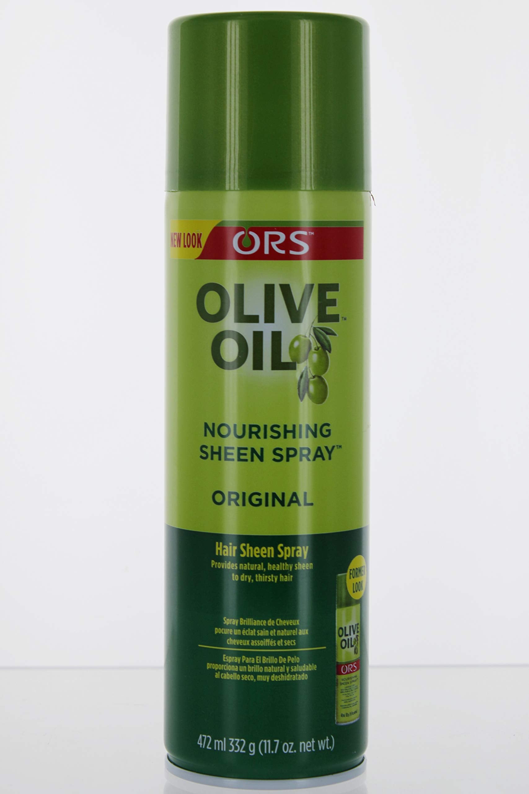 ORS Aceite de Oliva FIX-IT brillo-nutritivo para un cabello suave y radiante.