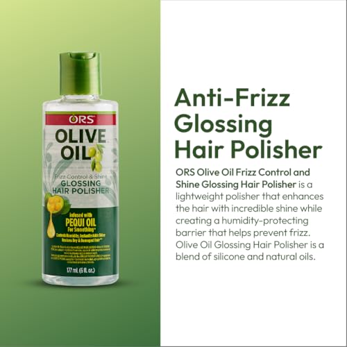ORS Pulidor de Brillo con Aceite de Oliva: barrera de humedad para el cabello