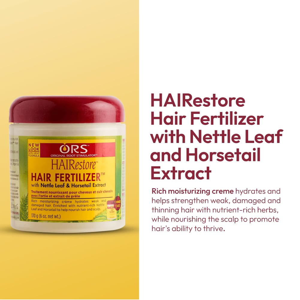 ORS HairRestore masaje suave en cuero cabelludo durante la aplicación