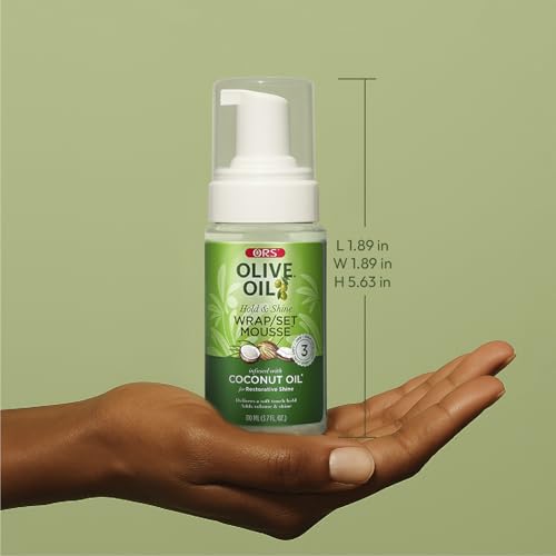 ORS Mousse Fijación Suave: añade volumen sin dejar sensación pegajosa.