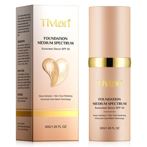 O.SECERT Fundacion 4 en 1, bote 30 ml para acabado natural y duradero.