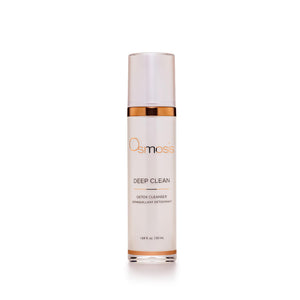 OSMOSIS Limpiador facial desintoxicante, botella, elimina impurezas y deja sensación de frescura.