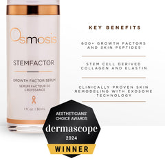 Osmosis StemFactor, aplicación diaria para cuidado constante de la piel.
