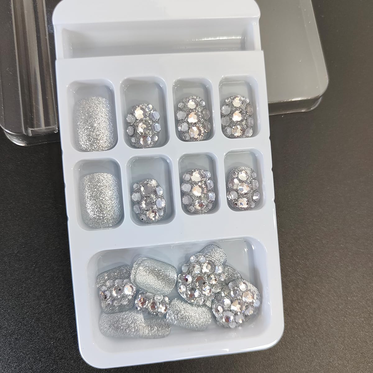 OSTTMA kit de uñas resaltadas y brillantes para uso diario