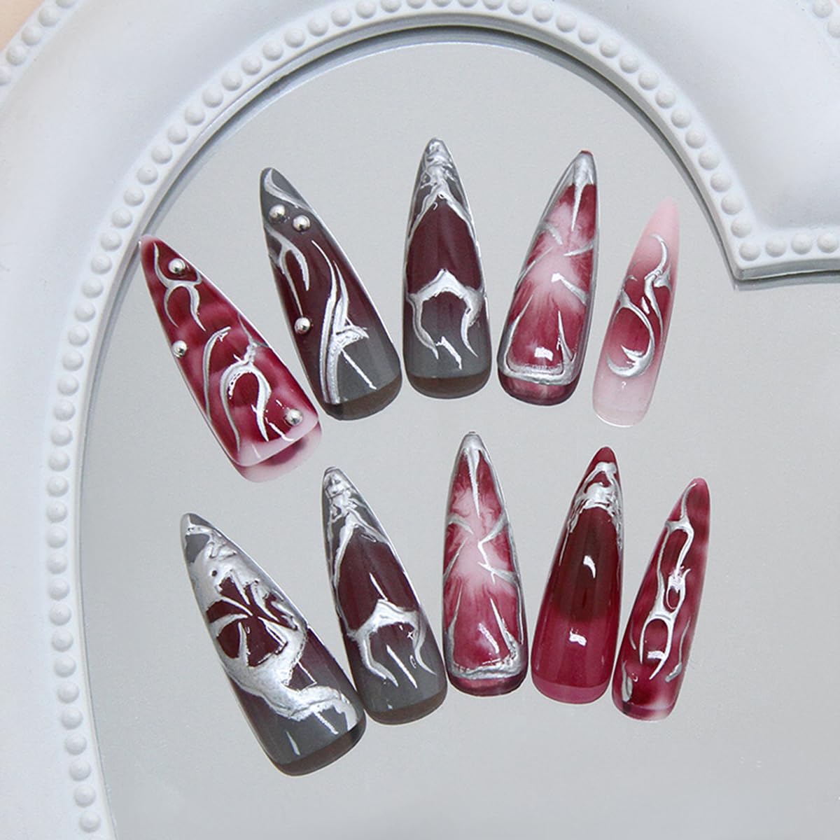 OSTTMA palito de madera para aplicar y retirar uñas con control.