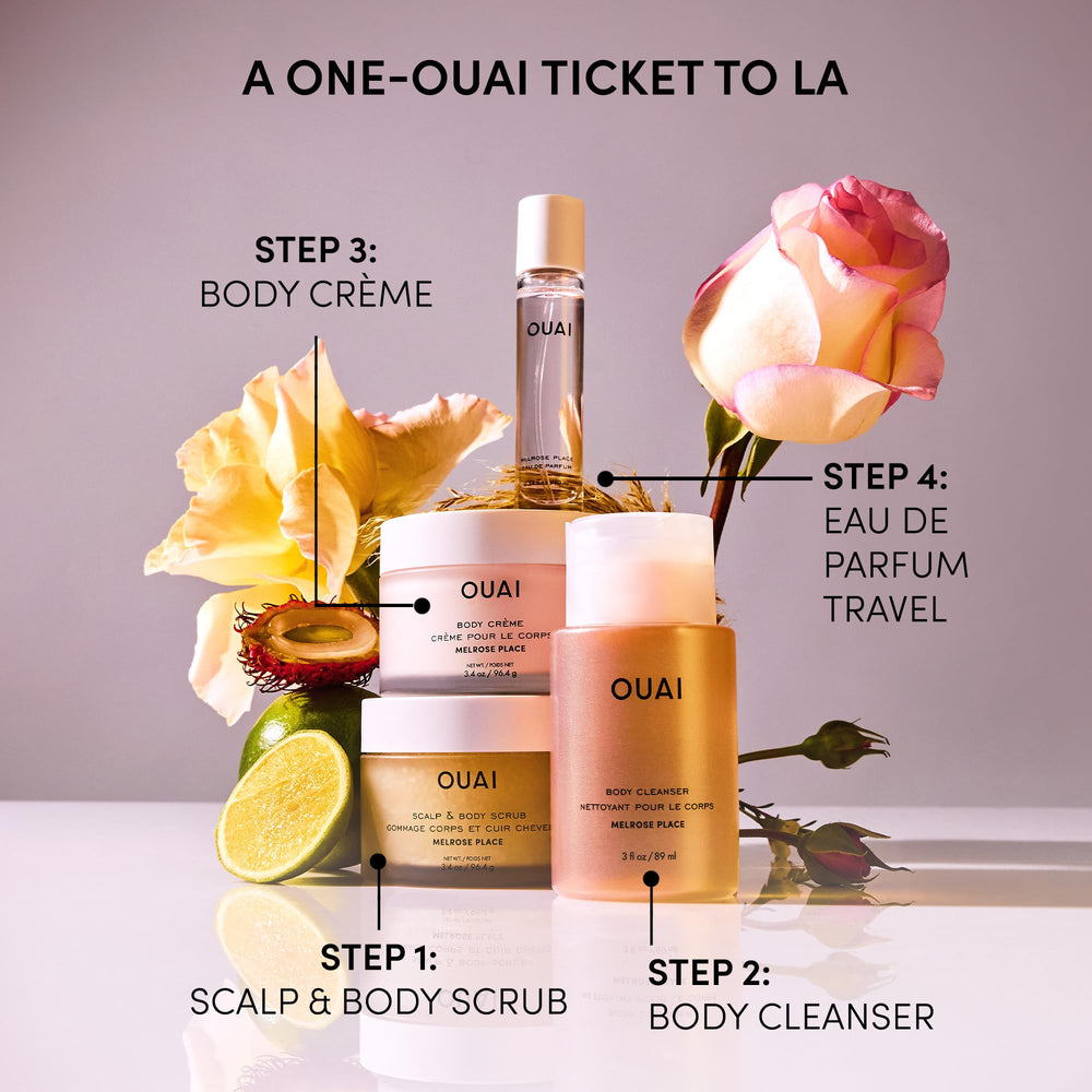 OUAI Melrose Place, envase reciclable y responsable para el cuidado diario