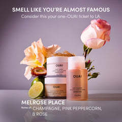OUAI Melrose Place, textura cremosa que aporta hidratación durante la ducha