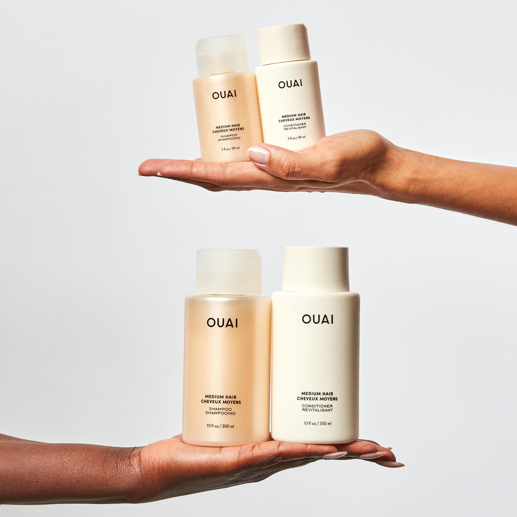 OUAI champú medio-aceite-coco-babassu: hidratación y fortalecimiento capilar.