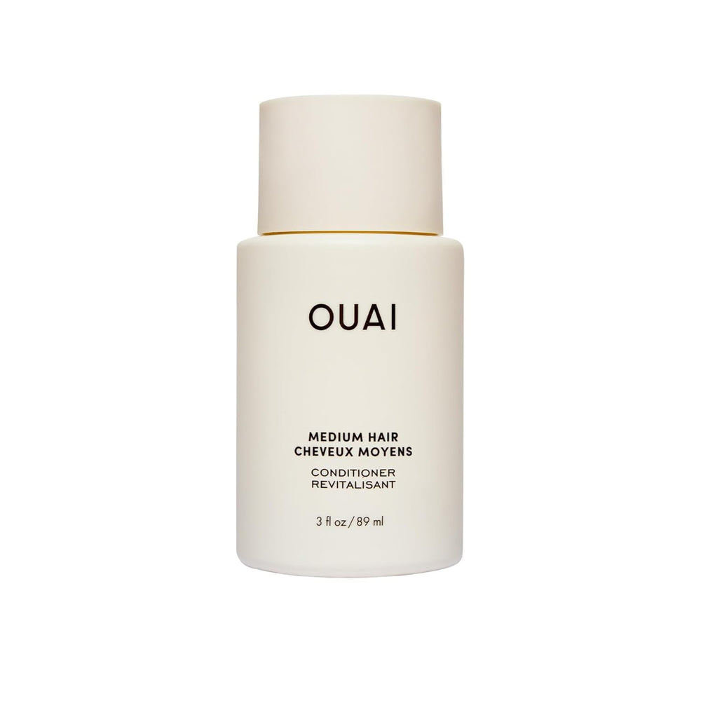 OUAI acondicionador medio de viaje, hidratación ligera para cabello