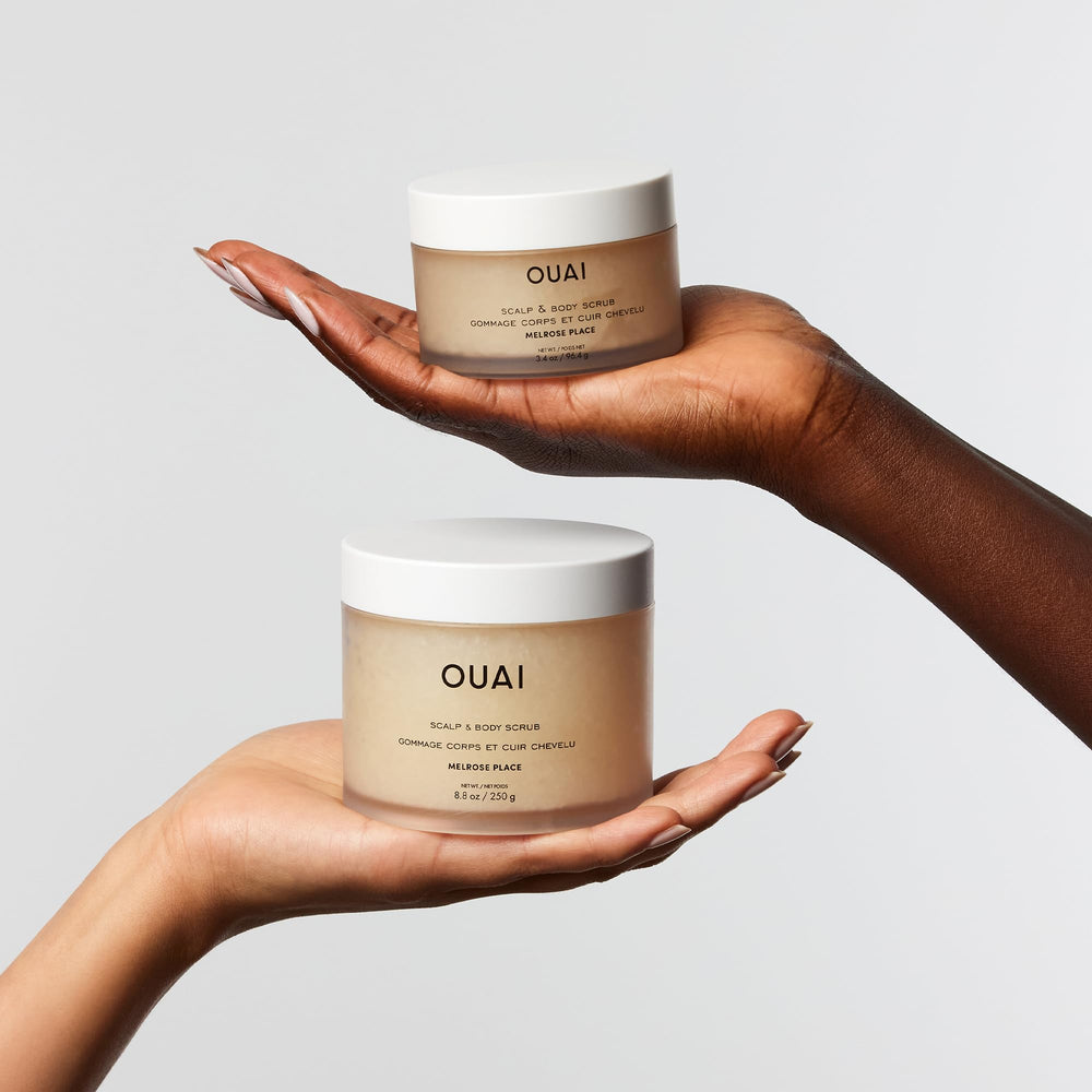 Envase de tamaño viaje de OUAI Melrose Place para llevar