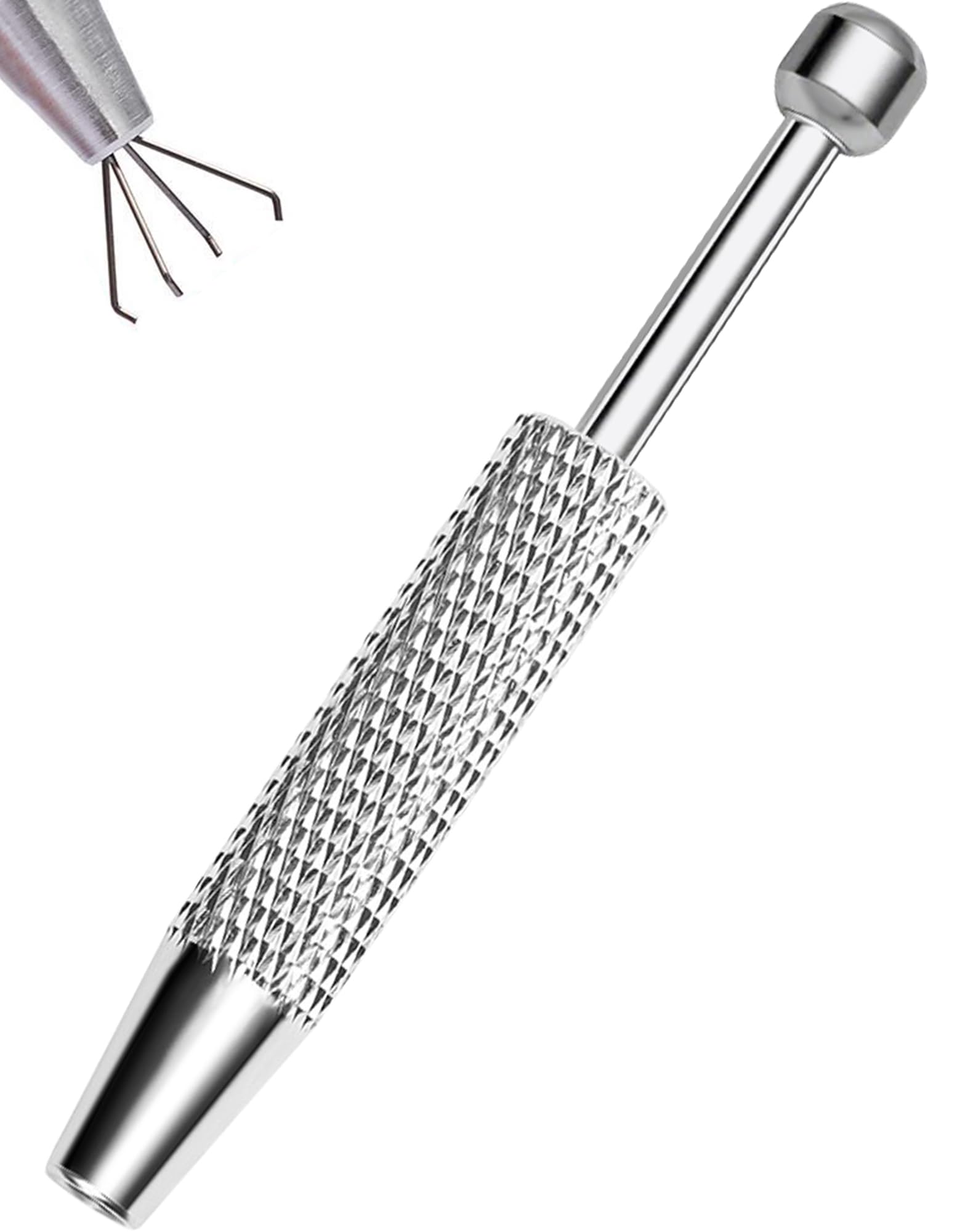 OUFER Abrazador de bolas para cambio de aretes, agarre seguro