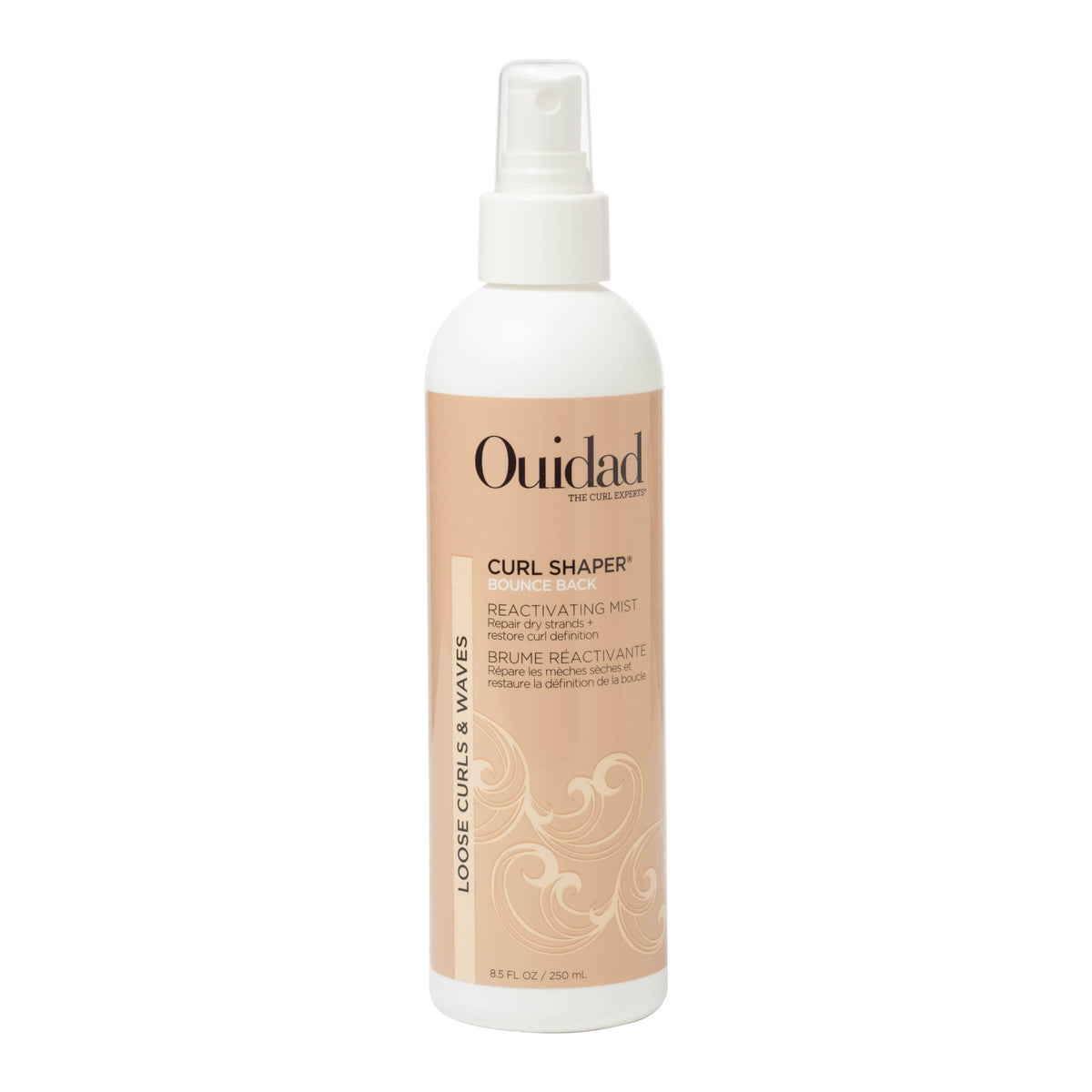 Ouidad bruma reactiva de rebote en bote de 8.5 oz para rizos