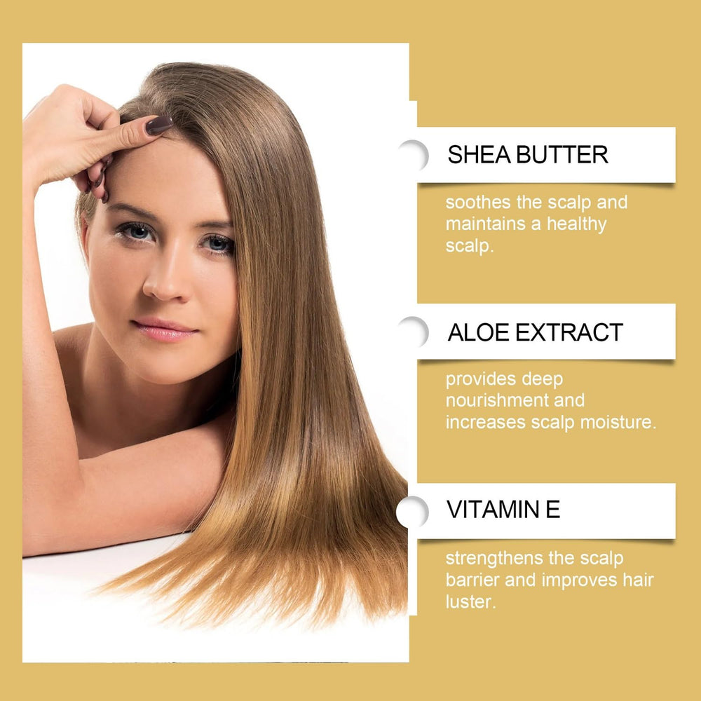 OUKPANE humedad-duradera, hidratación que perdura en el cabello.