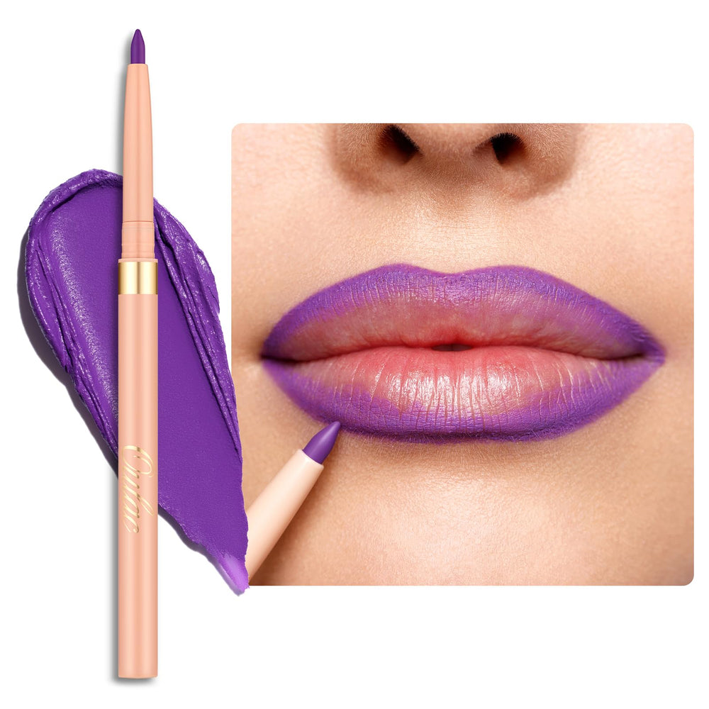 Delineador Oulac Matte Purple 08 Well-dressed para delineado preciso y duradero.