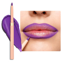 Delineador Oulac Matte Purple 08 Well-dressed para delineado preciso y duradero.