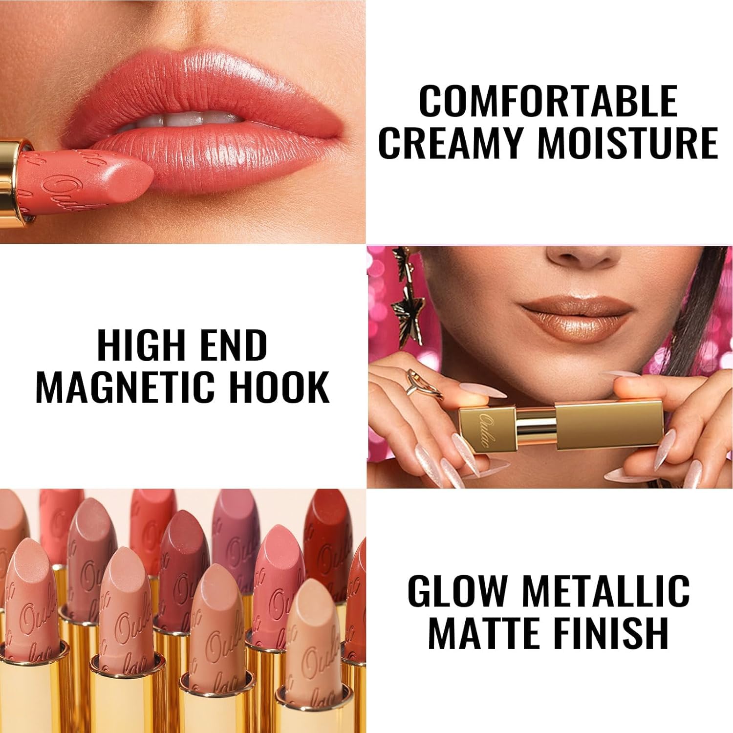 Labial Oulac GM02 Ethereal ideal para uso diario.