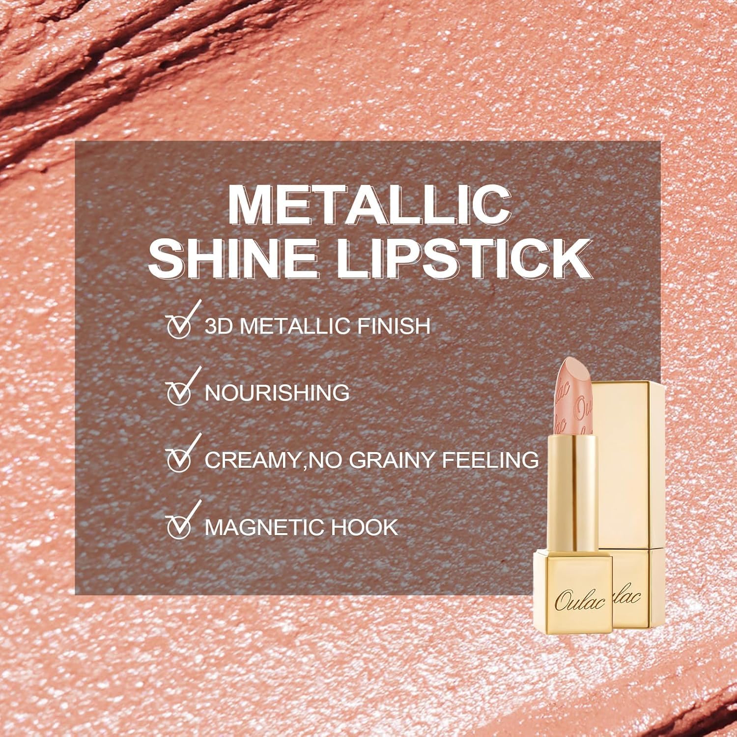 Labial Oulac GM02 Ethereal opción vegana y cruelty-free.