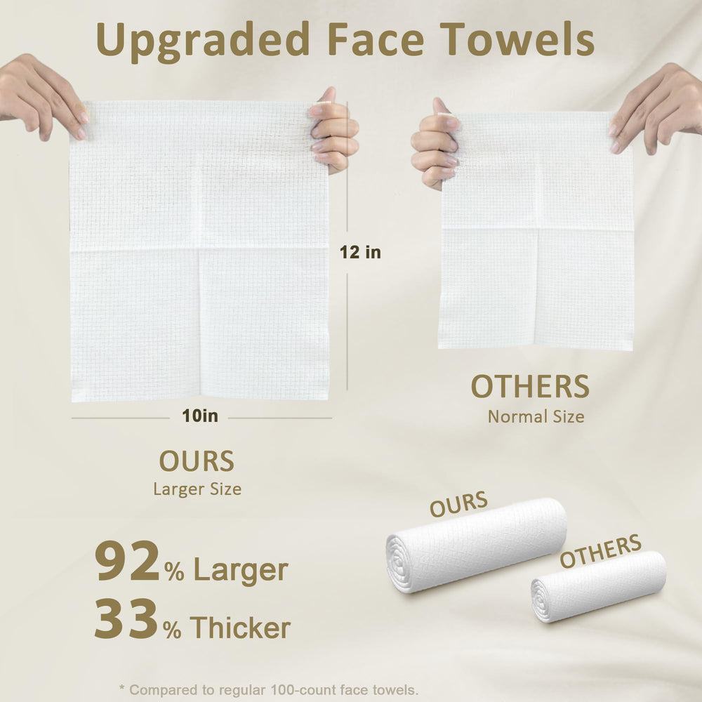 Ourmed Life toallas de viaje para cuidado facial en exteriores