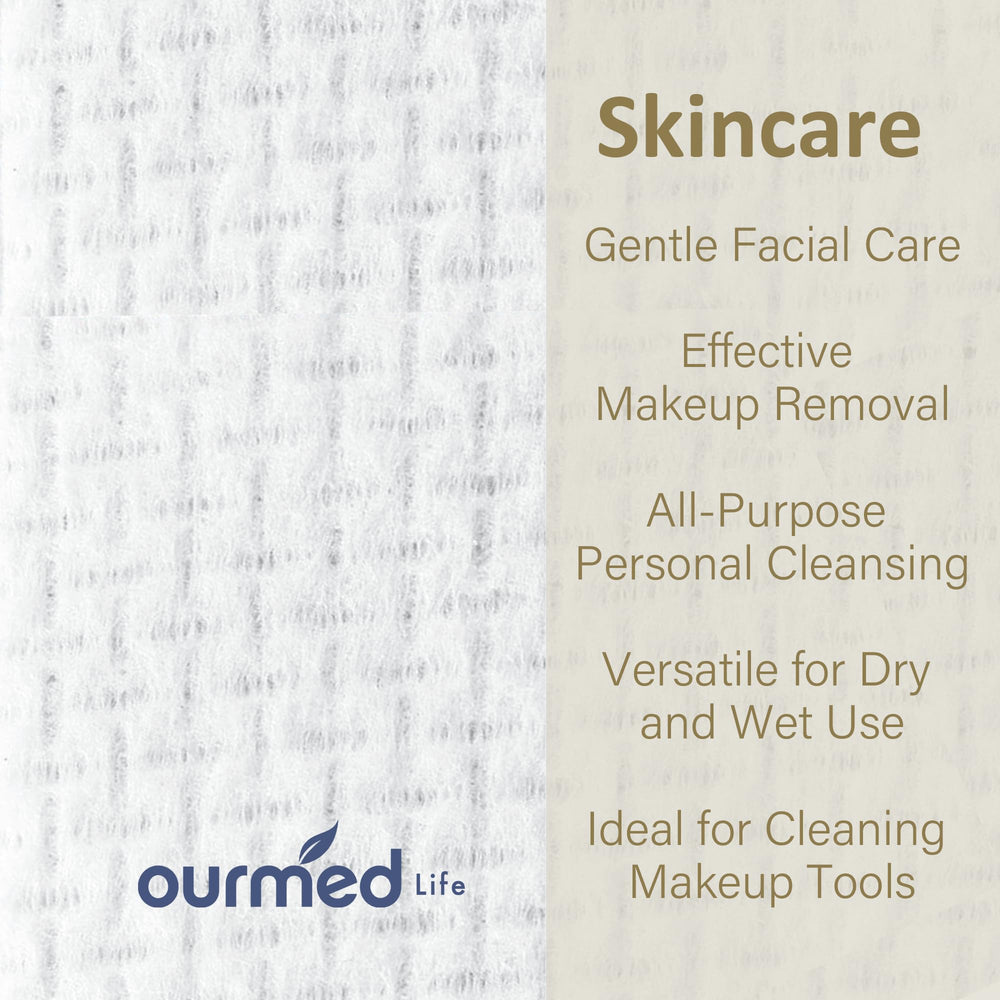 Ourmed Life toallas faciales XL suaves para uso diario