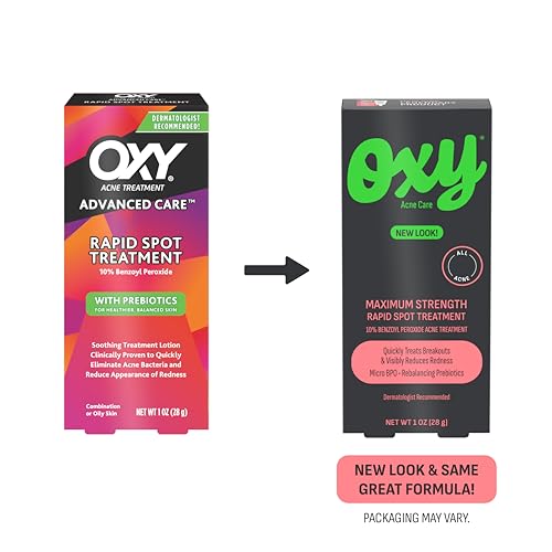 Oxy cuidado de acné para rostro y zonas del cuerpo.