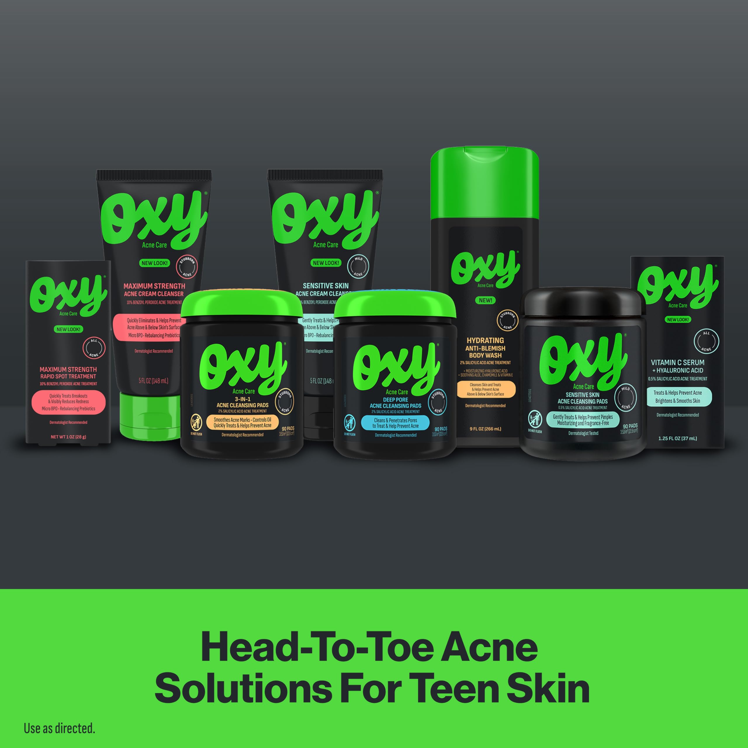Oxy protege el microbioma y cuida la piel en su día a día.