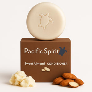 Pacific Spirit condicionador-bar almendra miel, hidrata y nutre cabello de forma suave.