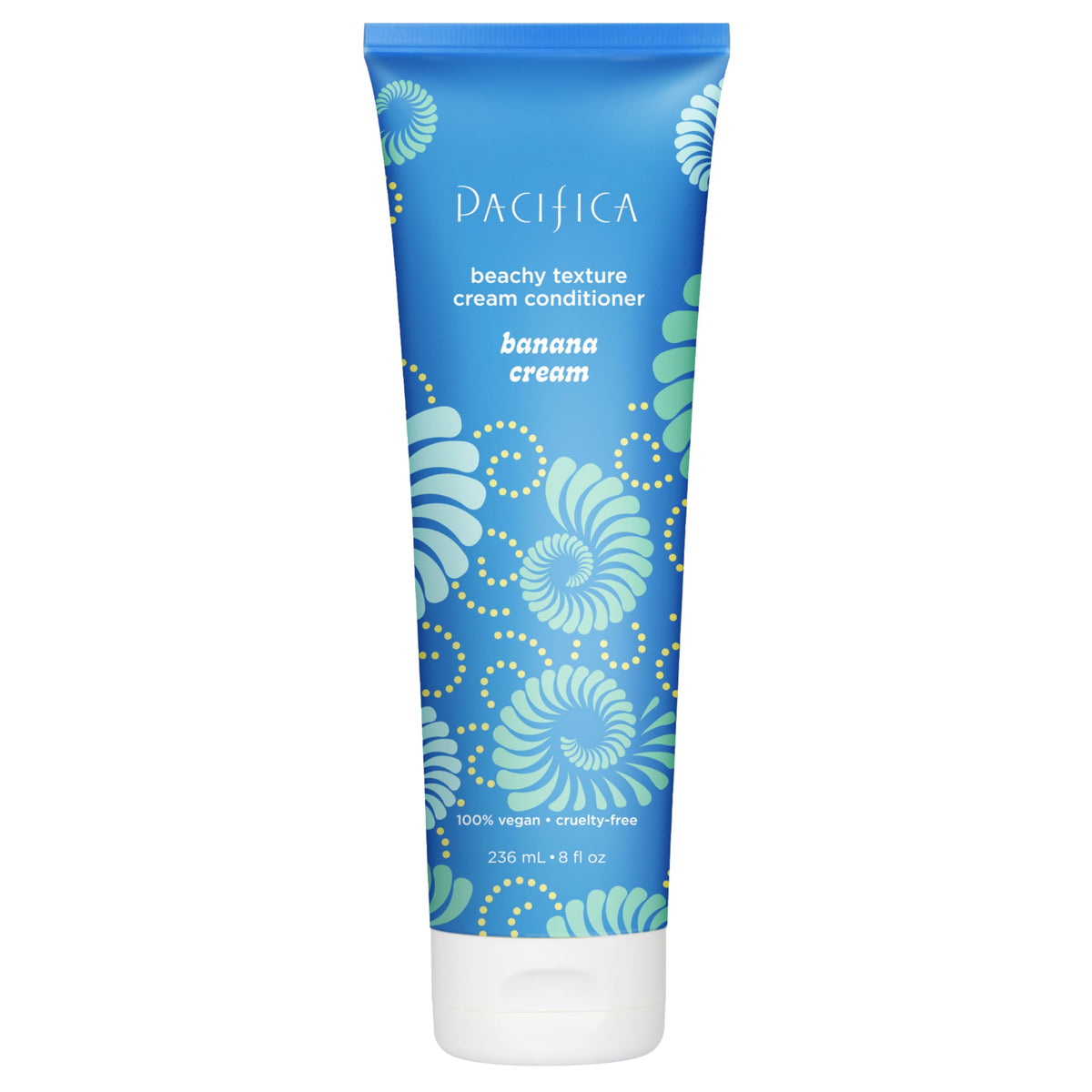 Pacifica botella de acondicionador con crema de plátano y textura suave para uso diario