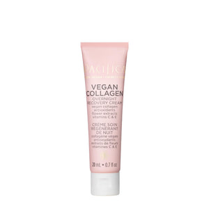Pacifica crema nocturna vegana con colágeno mini para hidratación profunda durante la noche
