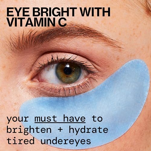 Pacifica mascarilla de ojos con vitamina C para tono más uniforme.