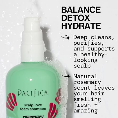 Pacifica Rosemary Mint Detox: lavado capilar que ilumina raíces y volumen