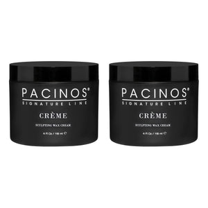 Pacinos Creme: textura de pelo y escultura con brillo medio para estilos pulidos.