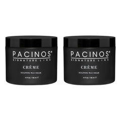 Pacinos Creme: textura de pelo y escultura con brillo medio para estilos pulidos.